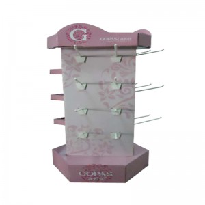 Стойка для показа пользовательских картонных столешниц