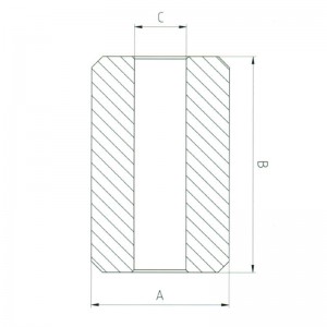 Стальные стопорные кнопки S-409, обжимной рукав