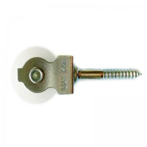 Поворотный глазок из нейлонового шкива из цинкового сплава