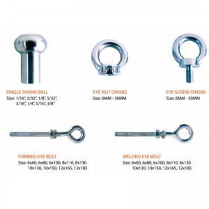 Гайка из нержавеющей стали 316, кованая DIN582