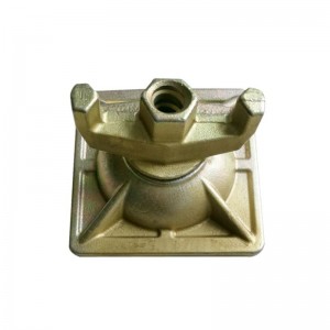 Опалубка Винтовая гайка Кованая углеродистая сталь Желтая плита