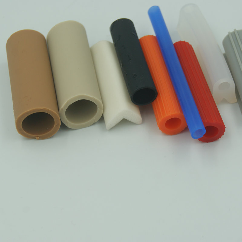 Экструдированные красочные силиконовые резиновые шланги вакуумные силиконовые трубки для кондиционера