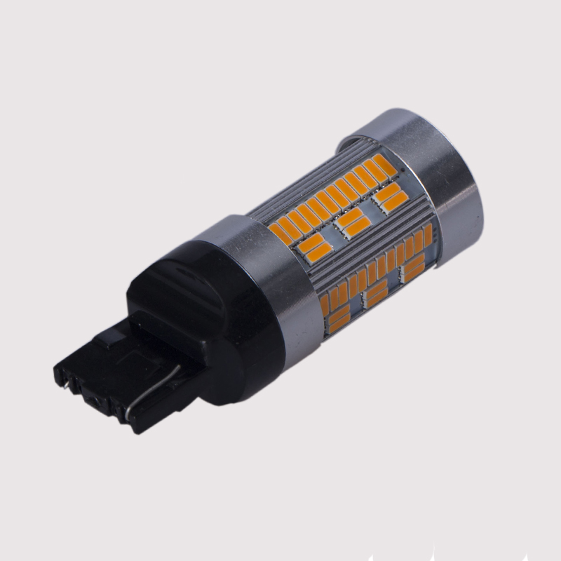 супер canbus без ошибок 1.8A реальный 21W 105smd 4014 1100LM P21W PY21W W21W 7440 3156 Светодиодный указатель поворота