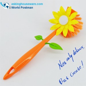 Акбранд Цветочная Кухонная Щетка для Блюда