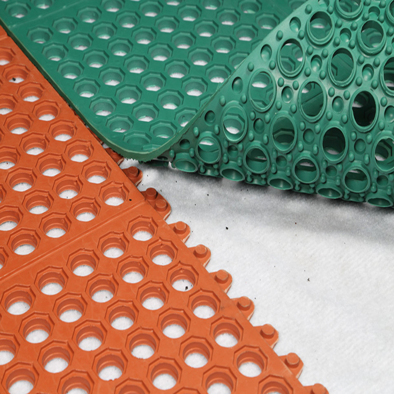 Китай производитель пористый резиновый дренажный коврик резиновый настил матрас для мастерской