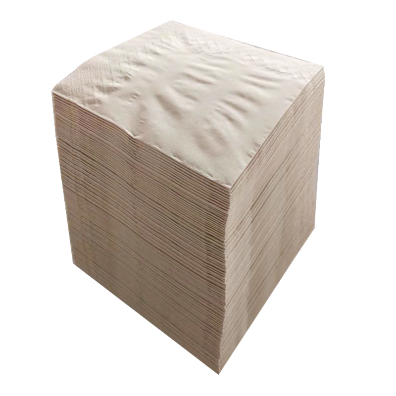 Мякоть натуральной древесины мягкая 2-слойная складная салфетка