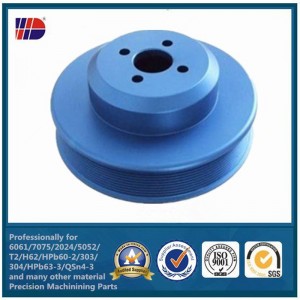 Подгонянная машина запасной части точности CNC подвергая механической обработке с алюминием