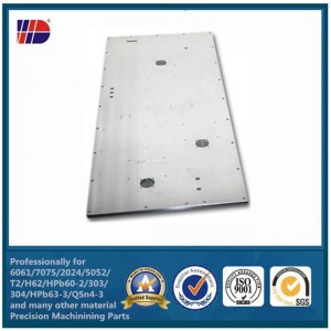 изготовленные на заказ части cnc алюминиевого листа cnc подвергая механической обработке филируя с sandlblast анодированным