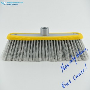 Akbrand Круглый ободок Пластиковая головка метлы с толстой мягкой TPR Bordure двойными отверстиями в кисточке