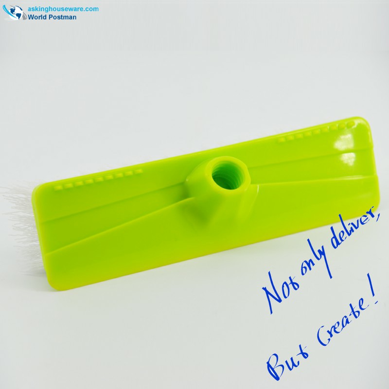 Акбранд Пуш Куст Sharp Hard Squeegee на тыльной стороне с Щеткой с косой нитью и короткими жесткими щетинками PP