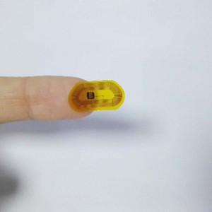 Заводская цена Пользовательские анти-металл NFC / RFID тег / наклейка / этикетка Micro наименьший размер 13,56 МГц пассивный RFID-чип FPC мини N...