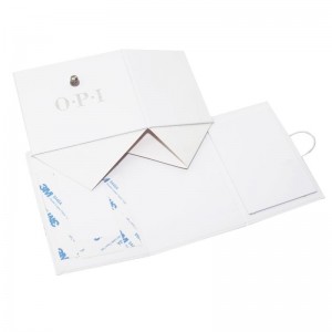 Пользовательские Печать Серебряная фольга Логотип Глянцевая Ламинация Складная Упаковка Бумажная Коробка