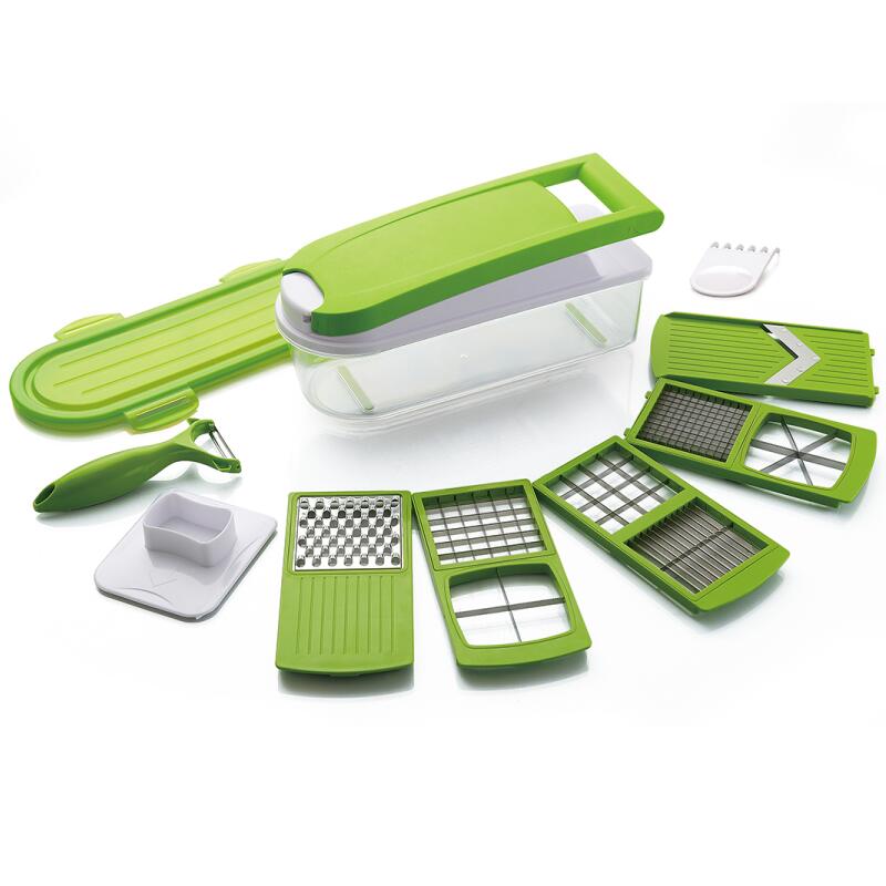 Dicer Slicer мандолины овощного измельчителя с несколькими лезвиями, нож для нарезки овощей из нержавеющей стали