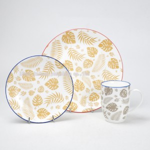 посуда из 16 предметов фарфоровый обеденный набор с купе