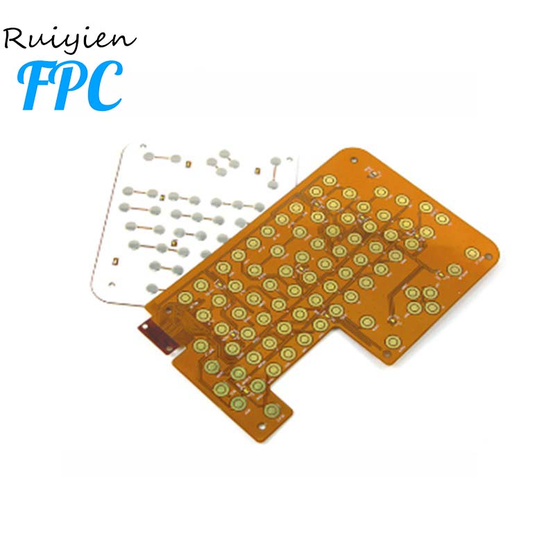 OEM Gold Finger Гибкая FPC Производство Небольшой FPC Универсальный Пульт Дистанционного Управления Датчик Отпечатков Пальцев Гибкая Печатная Плата