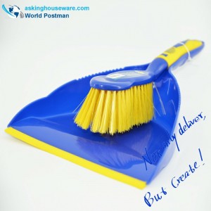 Щетка-щетка Akbrand с линией TPR на входной ручке TPR Dustpan