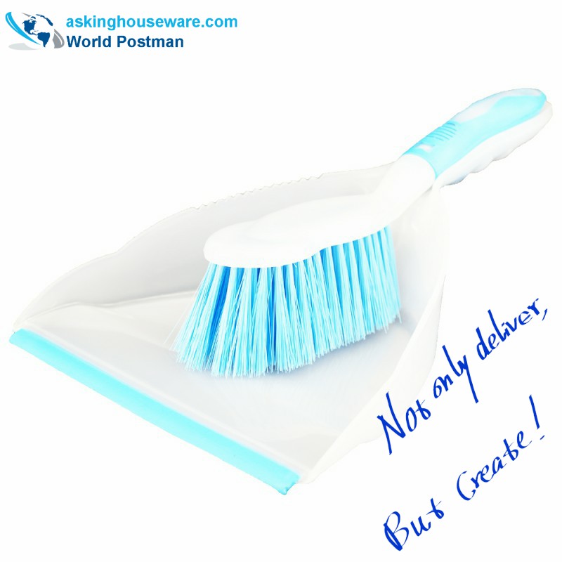 Щетка-щетка Akbrand с линией TPR на входной ручке TPR Dustpan
