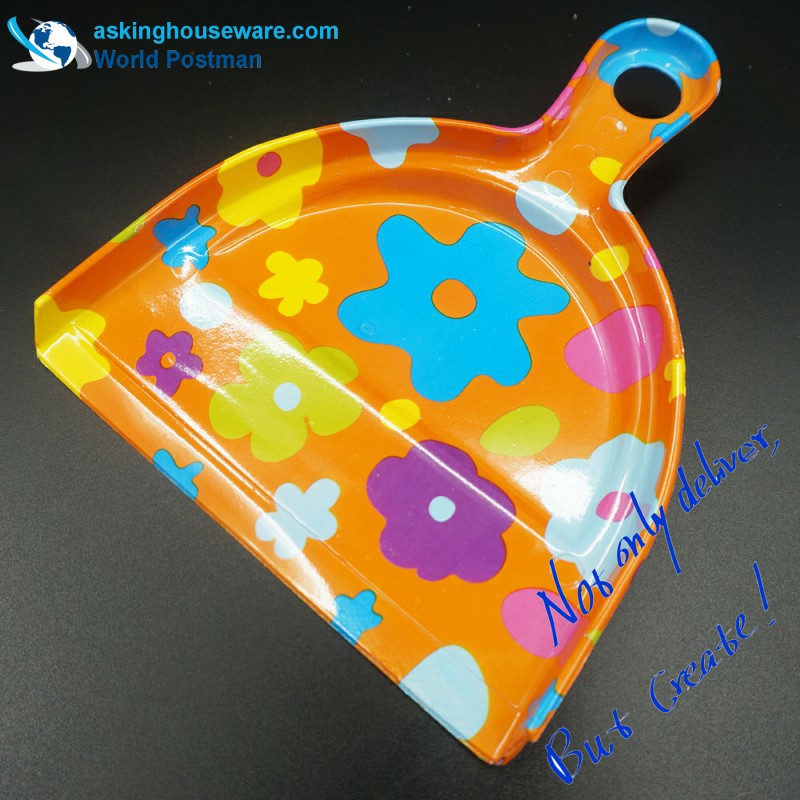 Акбранд Желтая Цветочная Вода Марк Dustpan Brush Маленький размер Метла