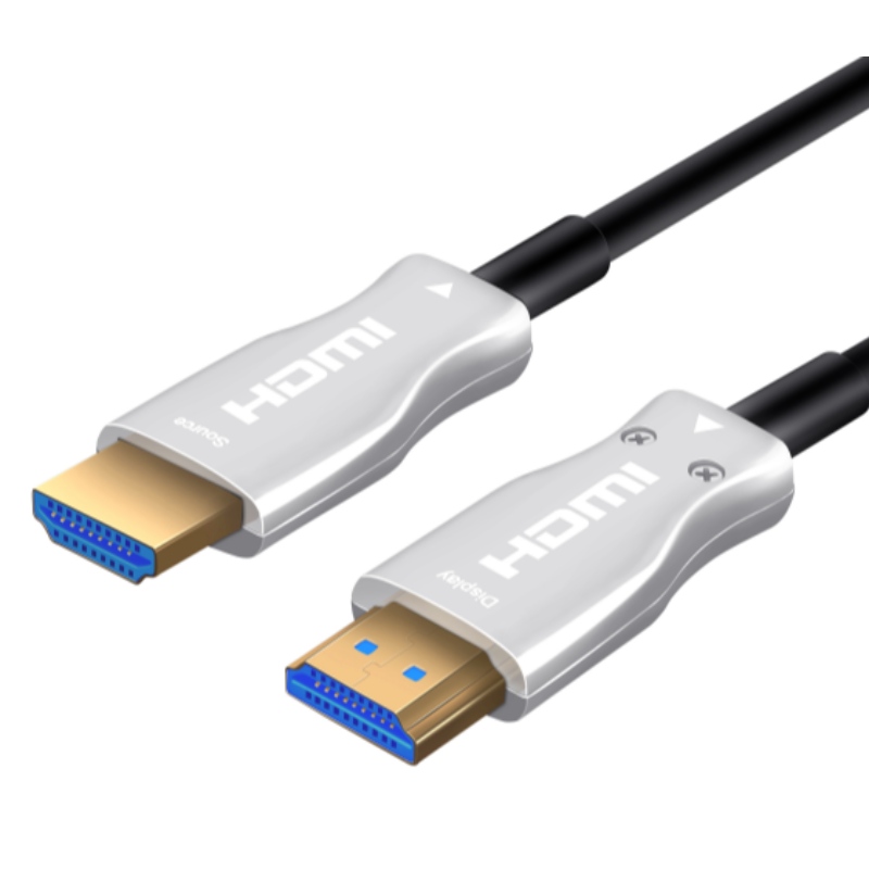 Активный оптический кабель 18 Гбит / с Кабель HDMI V2.0B Поддержка 4K 4: 4: 4 при 60 Гц