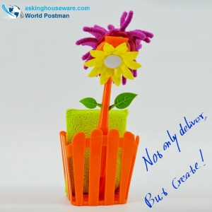 Набор кухонной посуды для чистки и уборки Akbrand с присосками и губкой