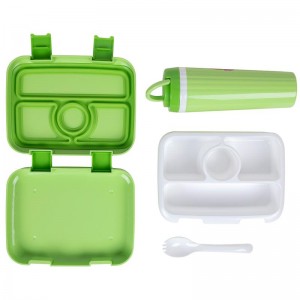 Доказательство утечки коробка обеда детей стиля бенто с 4 отделениями