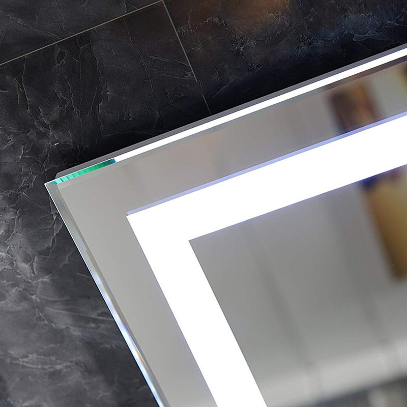 Зеркало для ванной комнаты с подсветкой со светодиодной подсветкой в ​​ЕС и США-ENE-AL-101