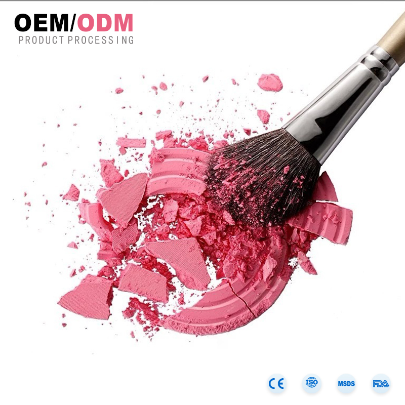 OEM Face Makeup частная марка длительный водонепроницаемый румяна одного цвета матовый картон румяна