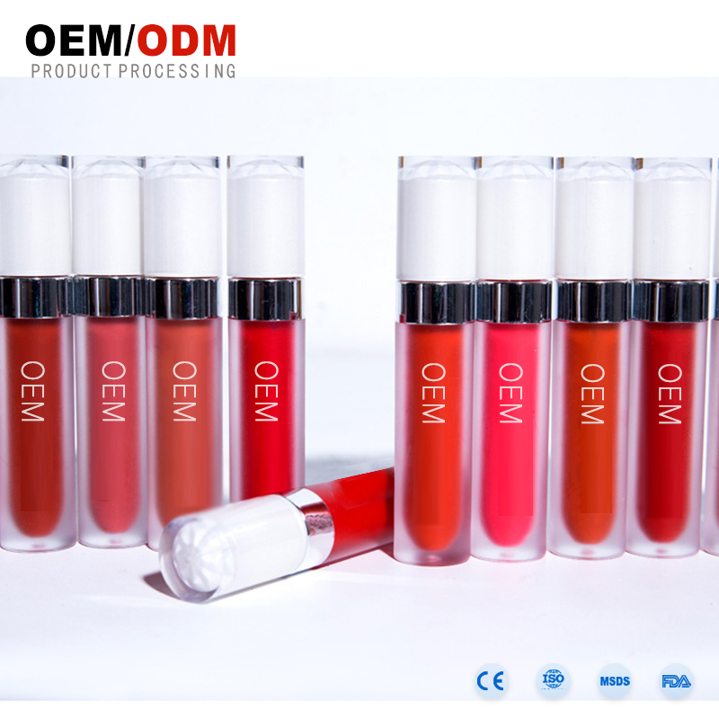 OEM лучший оптовый матовый блеск для губ, длительный частный бренд водонепроницаемый блеск для губ