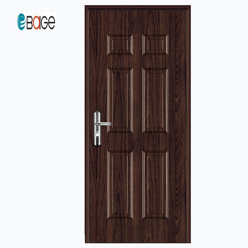 Baige American Steel Door / Door Entry из кованого железа / Безопасный дизайн двери с грилем