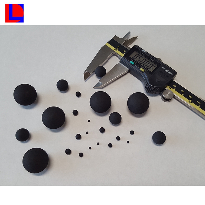Кастомный черный твердый резиновый шарик EPDM SBR NBR
