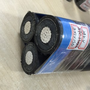 NFC33226- PR XLPE Изолированный UG MV силовой кабель 12KV 24KV 36KV для метрополитена