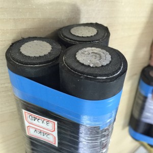 NFC33226- PR XLPE Изолированный UG MV силовой кабель 12KV 24KV 36KV для метрополитена