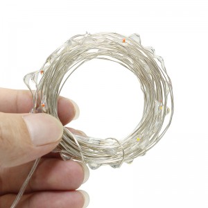 5 м 3 м 2 м 1 м светодиодный медный провод провода огни фея гирлянды на новый год рождественский дом свадебные украшения батареи