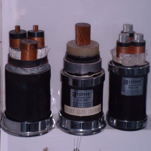 Силовой кабель HV медного провода 66KV экранированный для большой системы передачи