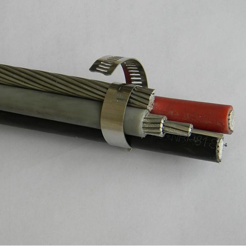 Воздушный вспомогательный силовой кабель 600 Вт, 2AWG 4AWG 2 / 0AWG 4 / 0AWG 350MCM