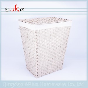 Ящик для хранения из плетеного ротанга отличного качества ручной работы