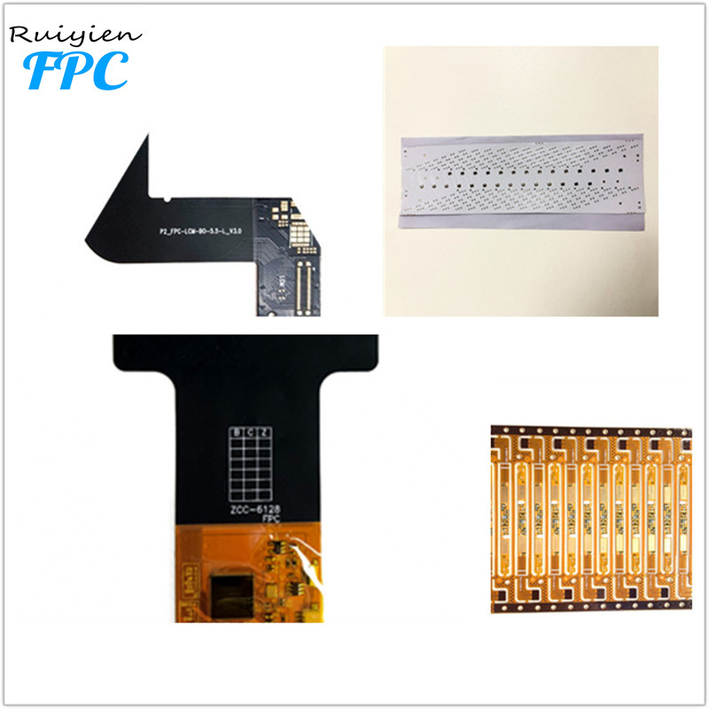 Изготовление pcb гибкого провода OEM Ruiyien Шэньчжэня профессиональное, специализирует изготовление гибкой печатной платы