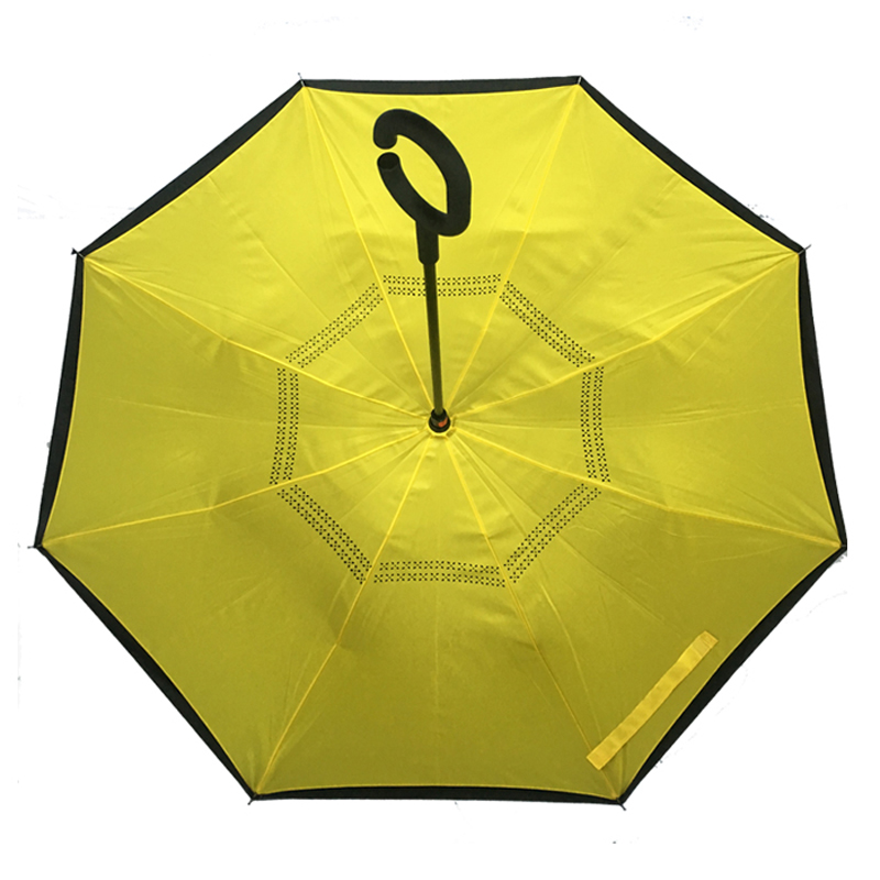 Новая Мода Ветрозащитный Перевернутый Зонт Автомобиля Обратный Зонт