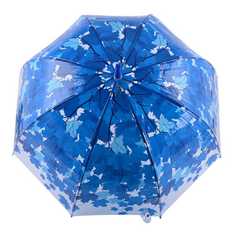 Ясно, дети с самым высоким рейтингом оптового рынка купол формы подарки POE материал пользовательских зонтик от дождя