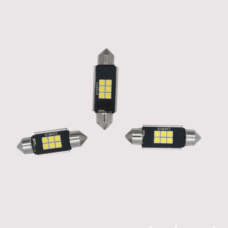 Новый супер яркий CANBUS 3030 6smd C5W гирлянда 31мм 36мм 39мм 42мм светодиодный свет