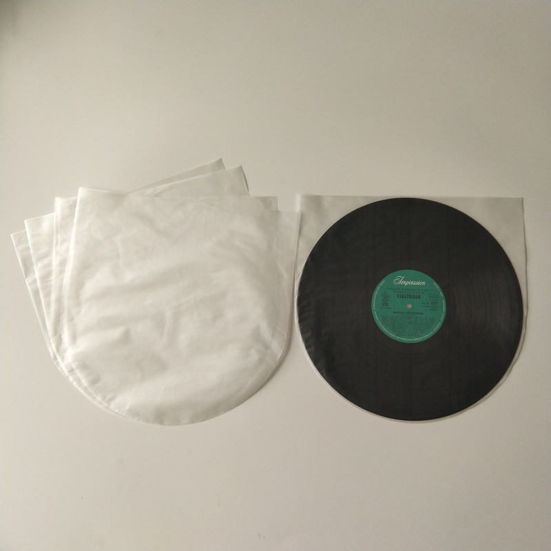 12 Антистатический круглый виниловый LP с внутренним рукавом