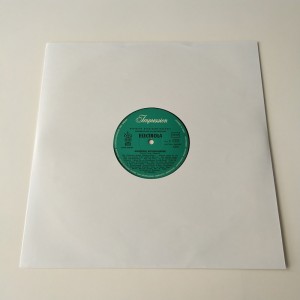 12 White Paper Vinyl LP Внутренние рукава для 33RPM виниловых пластинок