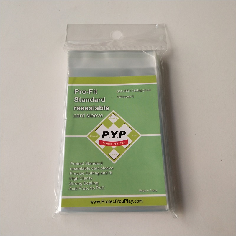 Crystal Clear Pro-Fit Resalable Стандартный рукав для карточек 63.5x88mm Настольные игры рукава