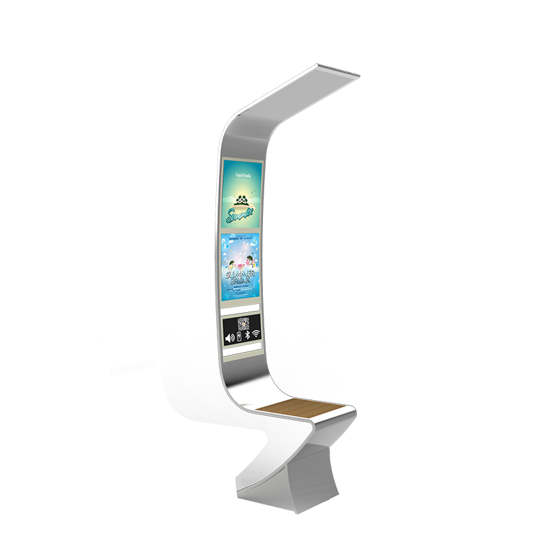 Рекламное оборудование Солнечное светодиодное освещение Smart Bench
