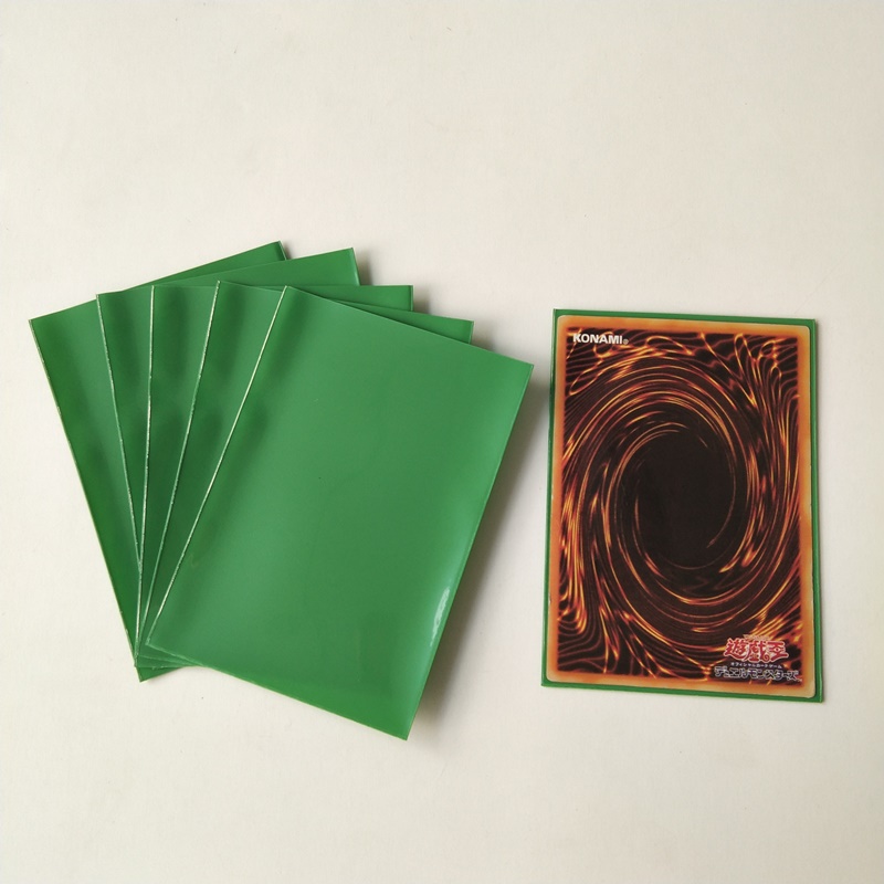 Зеленый цвет матовый гильза для японского размера игровой карты 60x87 мм