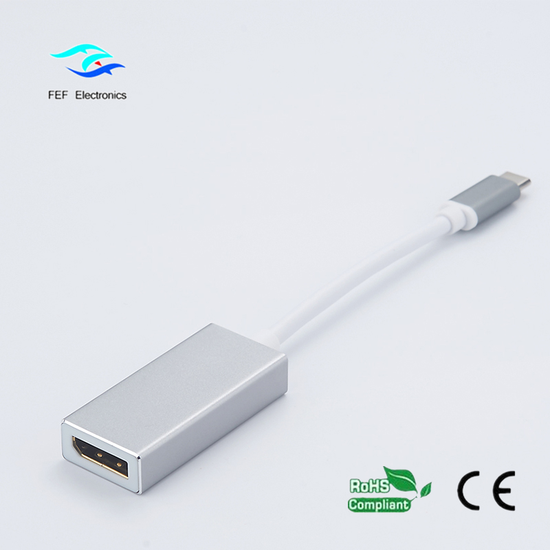 USB type-c для отображения порта женского корпуса ABS