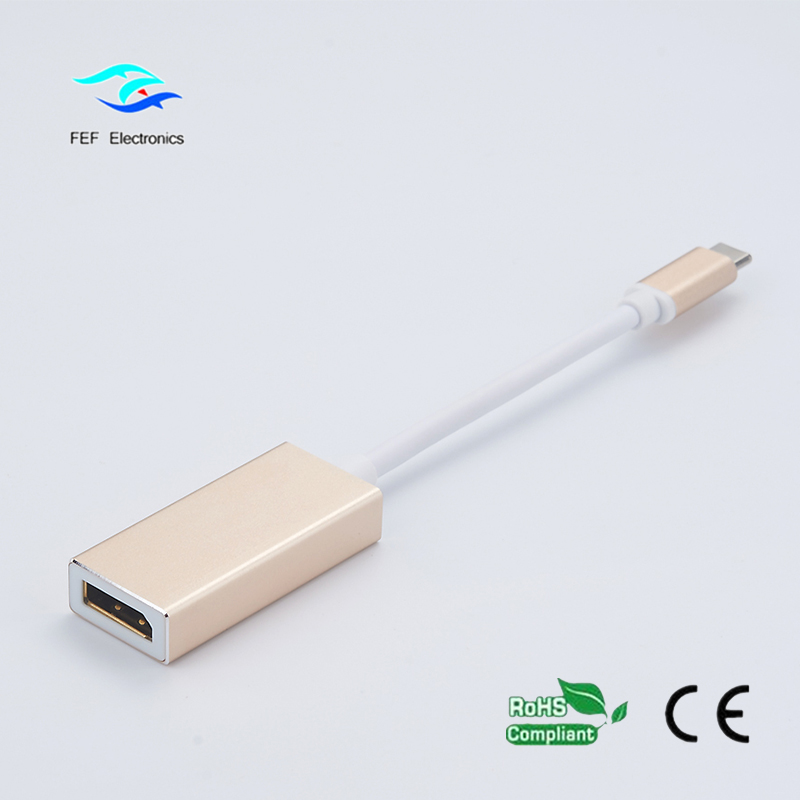 USB type-c для отображения порта женского корпуса ABS