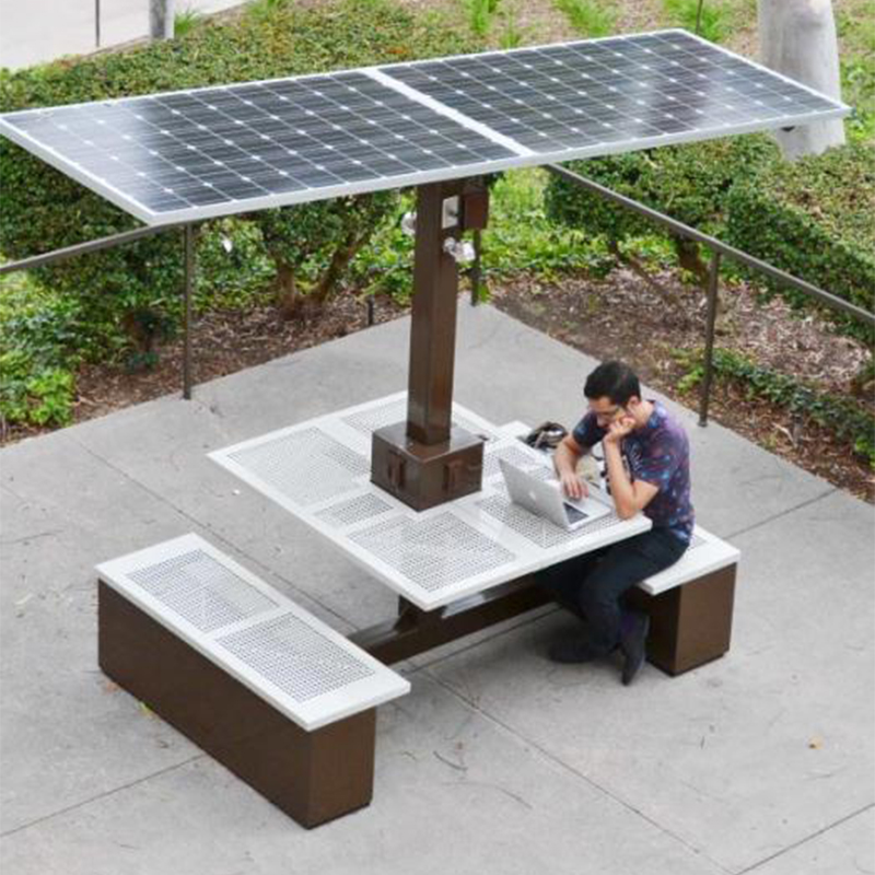 Smart Table для пикника на солнечной батарее в Китае