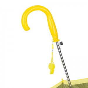 Зонт в форме животных с мультяшным дизайном Автоматический открытый прямой 19-дюймовый зонт для детей