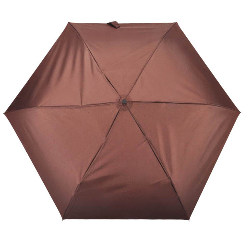 19-дюймовый легкий туристический зонт Легкий для ношения карандаш 3-кратный мини-зонтик